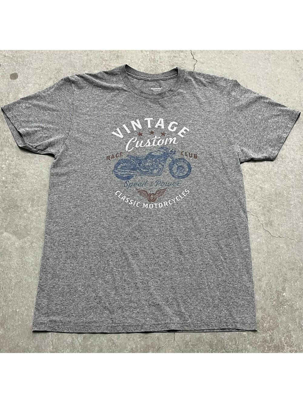 SONOMA Race Club Classic Motorcycles T Shirt